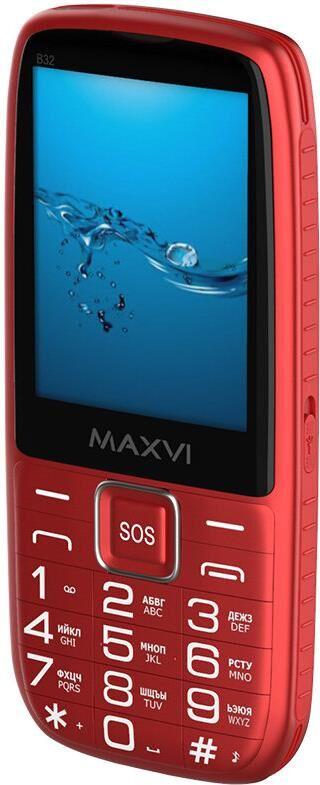 Мобильный телефон MAXVI B32 red
