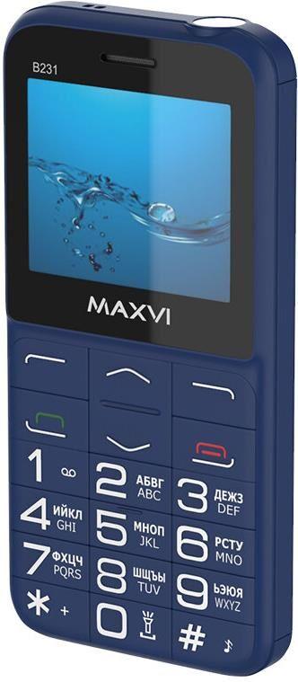 Мобильный телефон MAXVI B231 blue