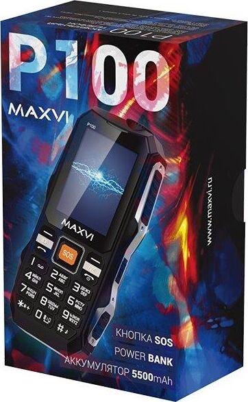 МОБИЛЬНЫЕ ТЕЛЕФОНЫ СТАНДАРТ GSM MAXVI P100 BLUE
