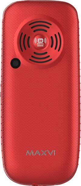 МОБИЛЬНЫЕ ТЕЛЕФОНЫ СТАНДАРТ GSM MAXVI B9 RED (2 SIM)