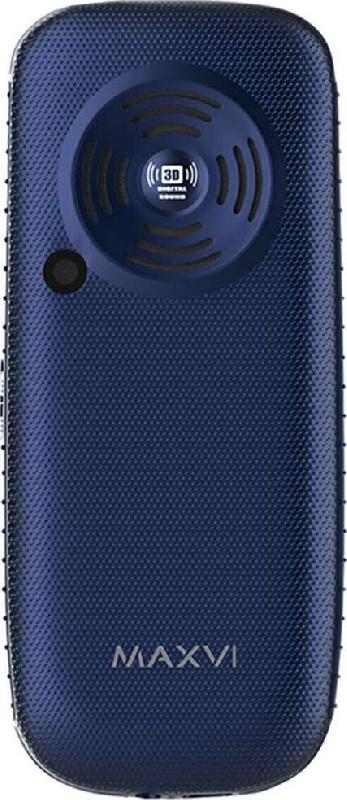 МОБИЛЬНЫЕ ТЕЛЕФОНЫ СТАНДАРТ GSM MAXVI B9 BLUE (2 SIM)
