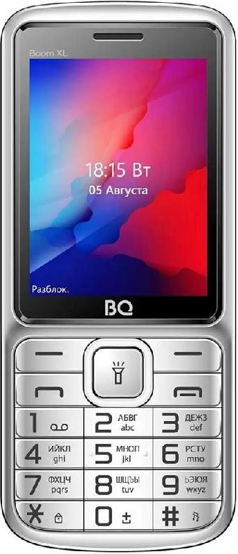 Телефон мобильный BQ 2810 Boom XL Silver