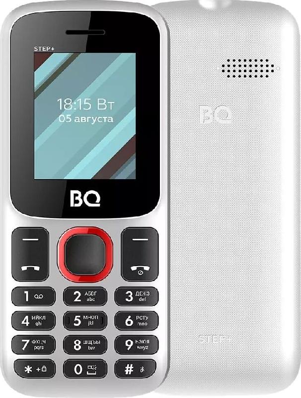Телефон мобильный BQ 1848 Step+ White/Red
