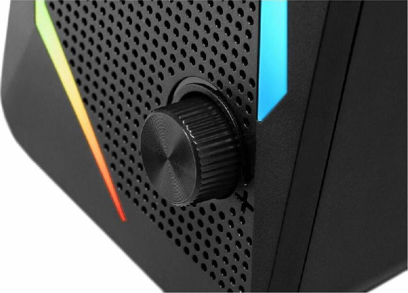 Акустика Redragon Акустическая система (78144) Waltz USB + 3.5 jack, RGB 2.0