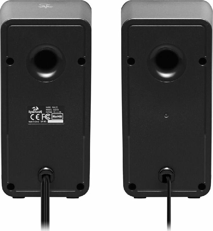 Акустика Redragon Акустическая система (78144) Waltz USB + 3.5 jack, RGB 2.0