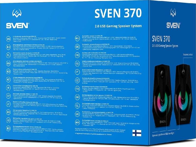 Акустика Sven 370 2.0