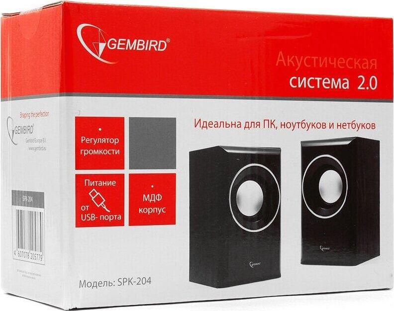 Акустика Gembird (13243) SPK-204 2.0