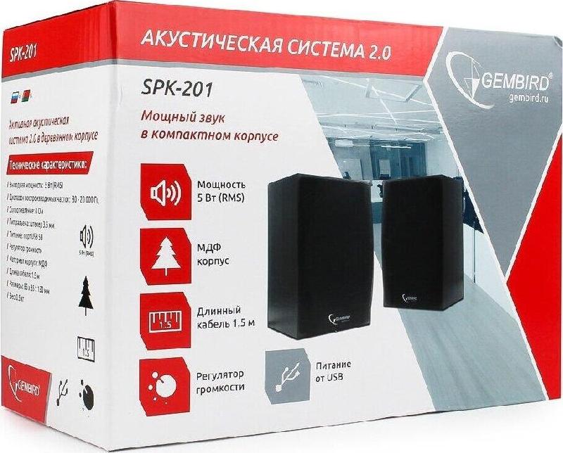 Акустика Gembird (13226) SPK-201 2.0