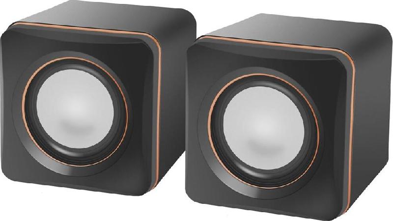 Акустика Defender (65633) SPK 33 чёрный/оранжевый 2.0