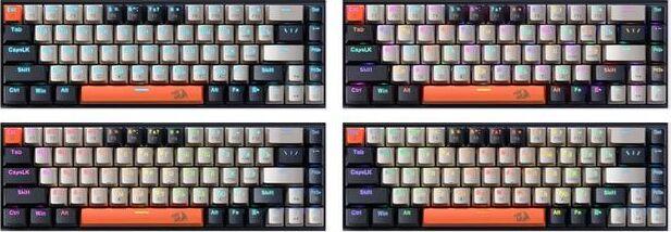 Клавиатура Redragon Ryze ,RGB, красные свичи