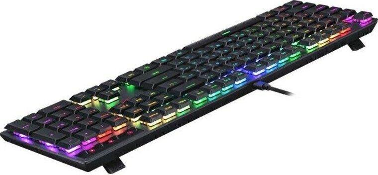 Клавиатура Redragon Apas RGB, тонкая,104 клавиши