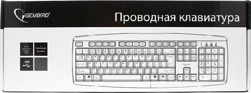 Клавиатура Gembird KB-8351U-BL