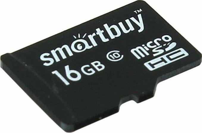 Карта памяти Smartbuy Карта памяти Smartbuy Карта памяти SMARTBUY (SB16GBSDCL10-00LE) MicroSDHC 16GB Сlass10 LE