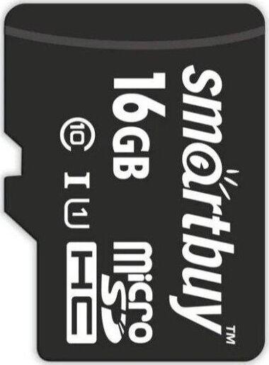 Карта памяти Smartbuy Карта памяти Smartbuy Карта памяти SMARTBUY (SB16GBSDCL10-00LE) MicroSDHC 16GB Сlass10 LE