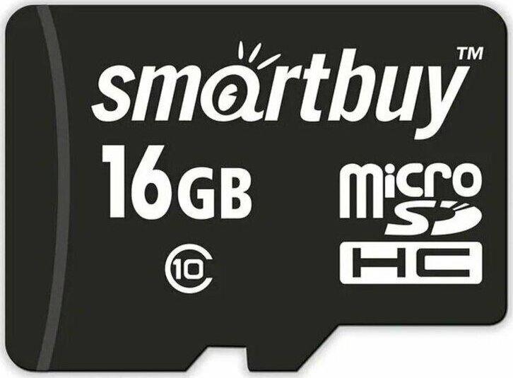 Карта памяти Smartbuy Карта памяти Smartbuy Карта памяти SMARTBUY (SB16GBSDCL10-00LE) MicroSDHC 16GB Сlass10 LE