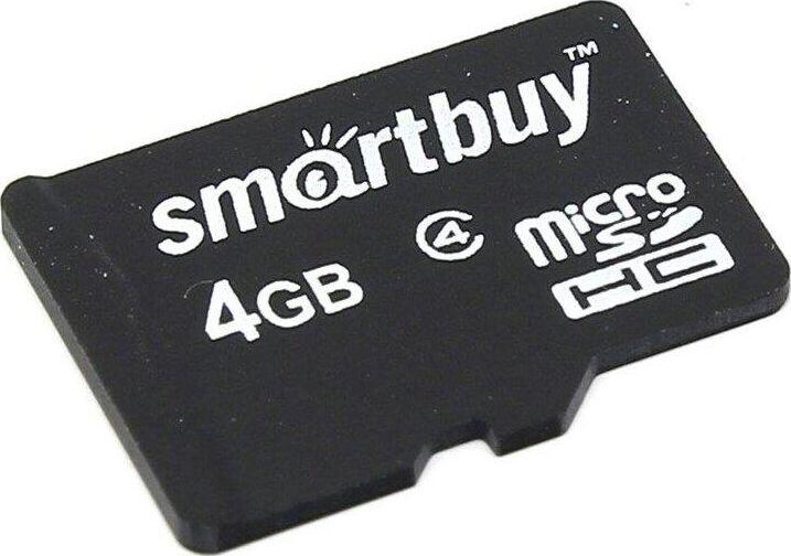 Карта памяти Smartbuy Карта памяти Smartbuy Карта памяти SMARTBUY (SB4GBSDCL4-00) MicroSDHC 4GB Class4