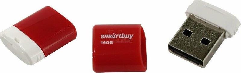 Флешка Smartbuy Флэш-напокитель (SB64GBLARA-R) UFD 2.0 LARA 064GB