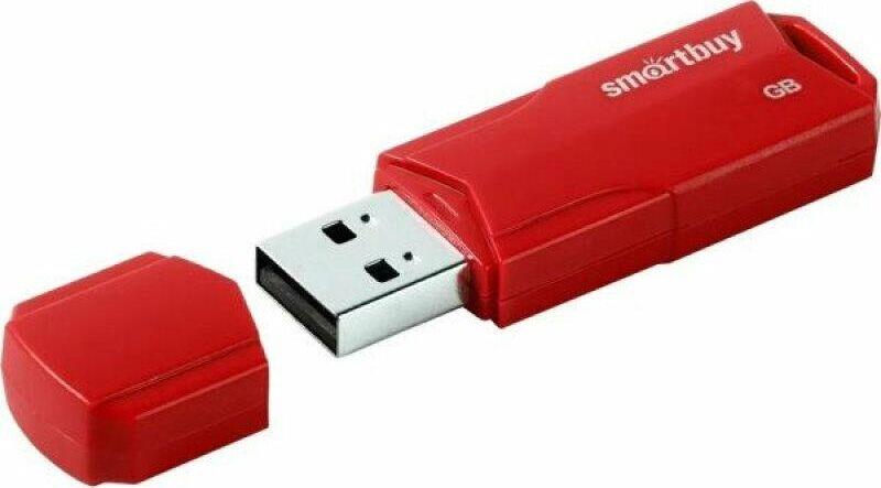 Флешка Smartbuy (SB32GBCLU-R) UFD 2.0 CLUE 032GB