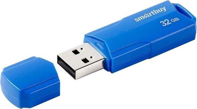 Флешка Smartbuy (SB32GBCLU-BU) UFD 2.0 CLUE 032GB