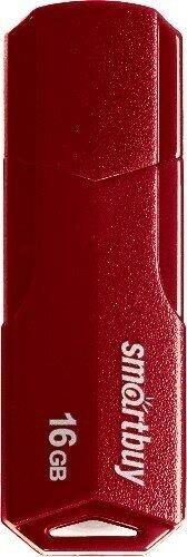 Флешка Smartbuy (SB16GBCLU-BG) UFD 2.0 CLUE Burgundy 016GB