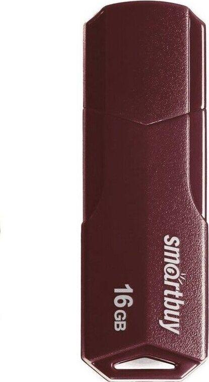 Флешка Smartbuy (SB16GBCLU-BG) UFD 2.0 CLUE Burgundy 016GB