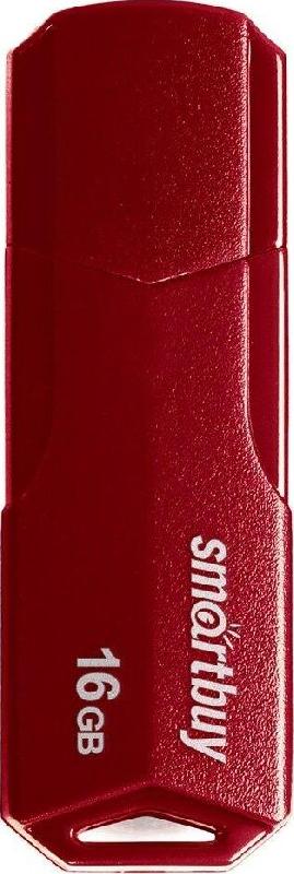 Флешка Smartbuy (SB16GBCLU-BG) UFD 2.0 CLUE Burgundy 016GB