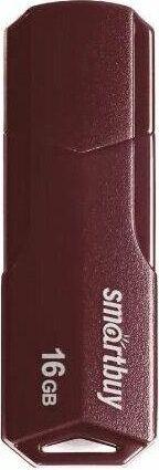 Флешка Smartbuy (SB16GBCLU-BG) UFD 2.0 CLUE Burgundy 016GB