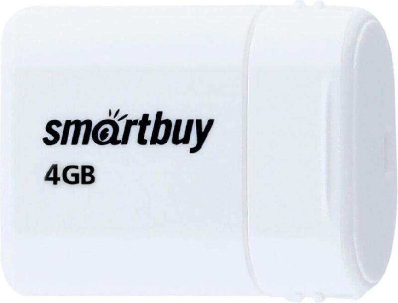 Флешка Smartbuy Флэш-напокитель (SB4GBLara-W) UFD 2.0 LARA 004GB