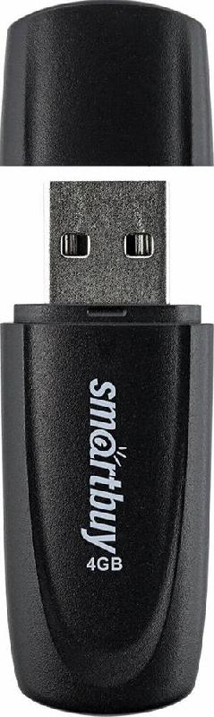 Флешка Smartbuy (SB 2SCK) UFD 2.0 Scout черный 004GB