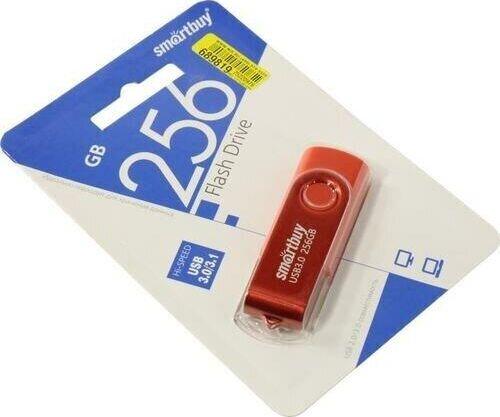 Флешка Smartbuy (SB 3TWR) UFD 3.0/3.1 Twist красный 256GB