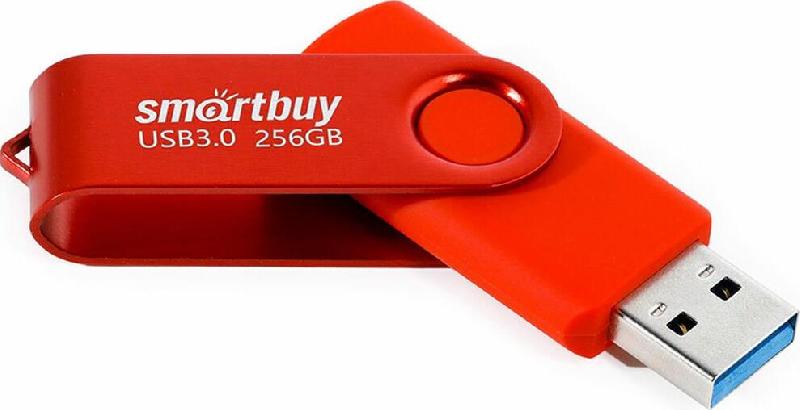 Флешка Smartbuy (SB 3TWR) UFD 3.0/3.1 Twist красный 256GB