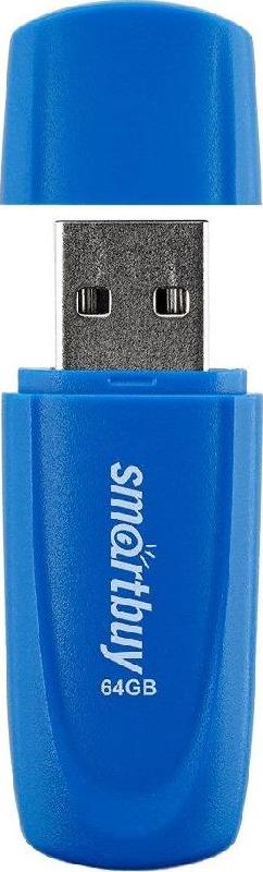 Флешка Smartbuy (SB 2SCB) UFD 2.0 Scout синий 064GB