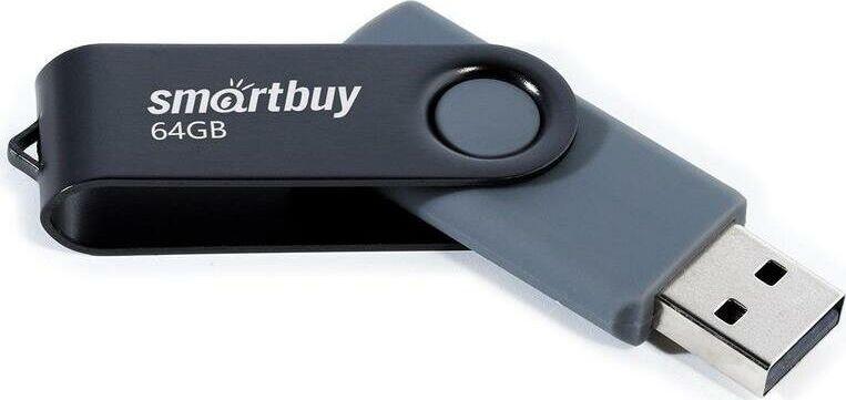 Флешка Smartbuy (SB 2TWK) UFD 2.0 Twist черный 032GB