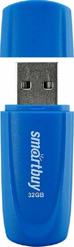 Флешка Smartbuy (SB 2SCB) UFD 2.0 Scout синий 032GB