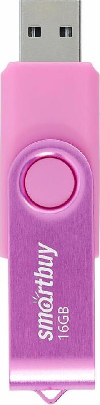Флешка Smartbuy (SB 2TWP) UFD 2.0 Twist Pink 016GB