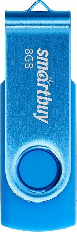 Флешка Smartbuy (SB 2TWB) UFD 2.0 Twist синий 008GB