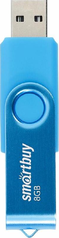 Флешка Smartbuy (SB 2TWB) UFD 2.0 Twist синий 008GB