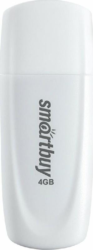 Флешка Smartbuy (SB 2SCW) UFD 2.0 Scout белый 004GB