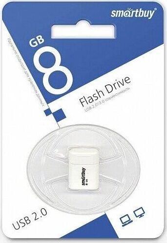 Флешка Smartbuy (SB Lara-W) LARA 8GB