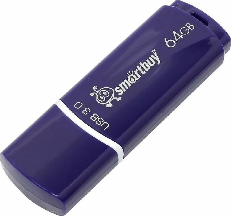 Флешка Smartbuy (SB CRW-BL) CROWN 64GB