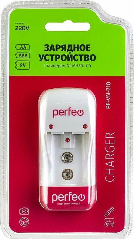 Зарядка Perfeo PF-VN-210 белый