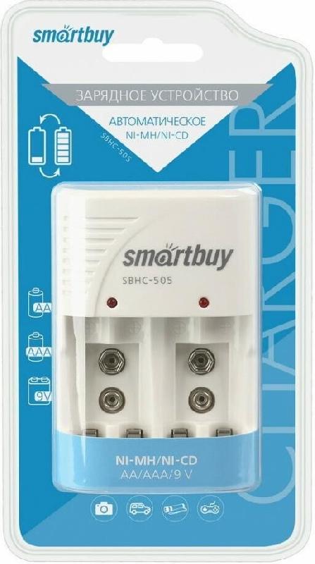 Зарядка Smartbuy ЗУ для Ni-Mh/Ni-Cd аккумуляторов 505