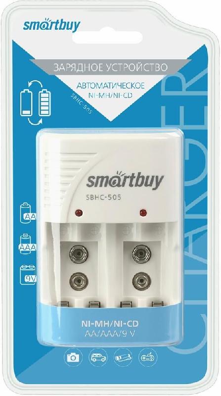Зарядка Smartbuy ЗУ для Ni-Mh/Ni-Cd аккумуляторов 505