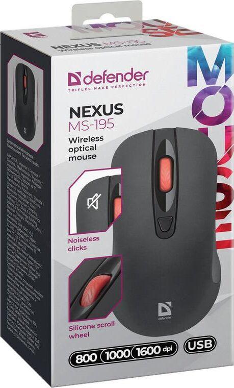 Мышь Defender оптическая мышь Nexus MS-195