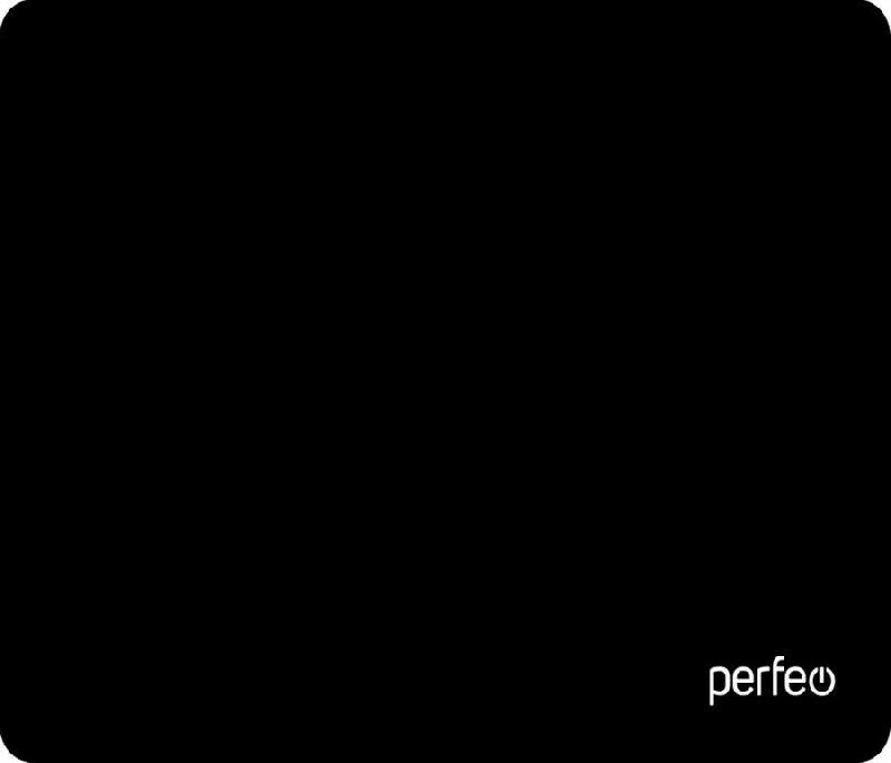 Мышь Perfeo Коврик для компьютерной мыши "Black" "Чёрный"