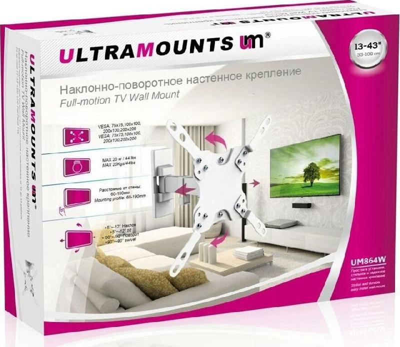 Кронштейн Ultramounts UM864W для