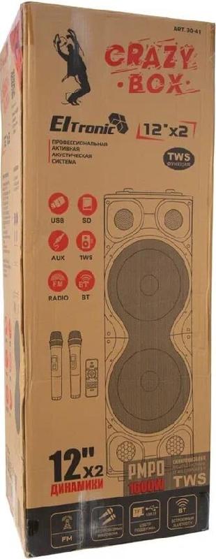 Мидисистема Eltronic CRAZY BOX колонка - 12