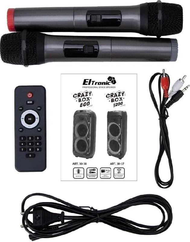 Мидисистема Eltronic CRAZY BOX 1200
