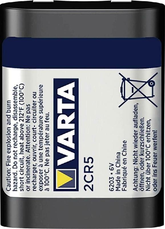 Батарейка Varta Батарея Lithium BL1 2CR5 блистер