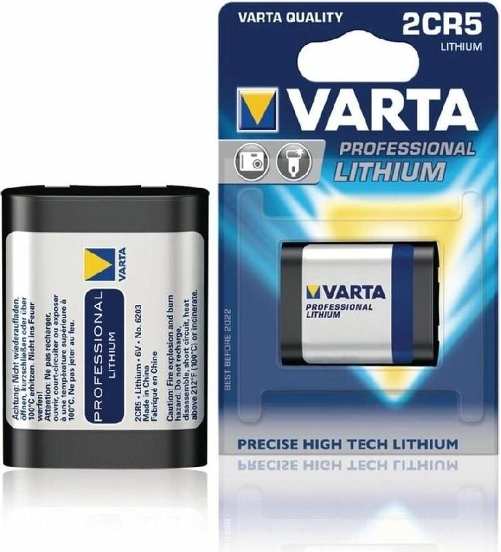 Батарейка Varta Батарея Lithium BL1 2CR5 блистер
